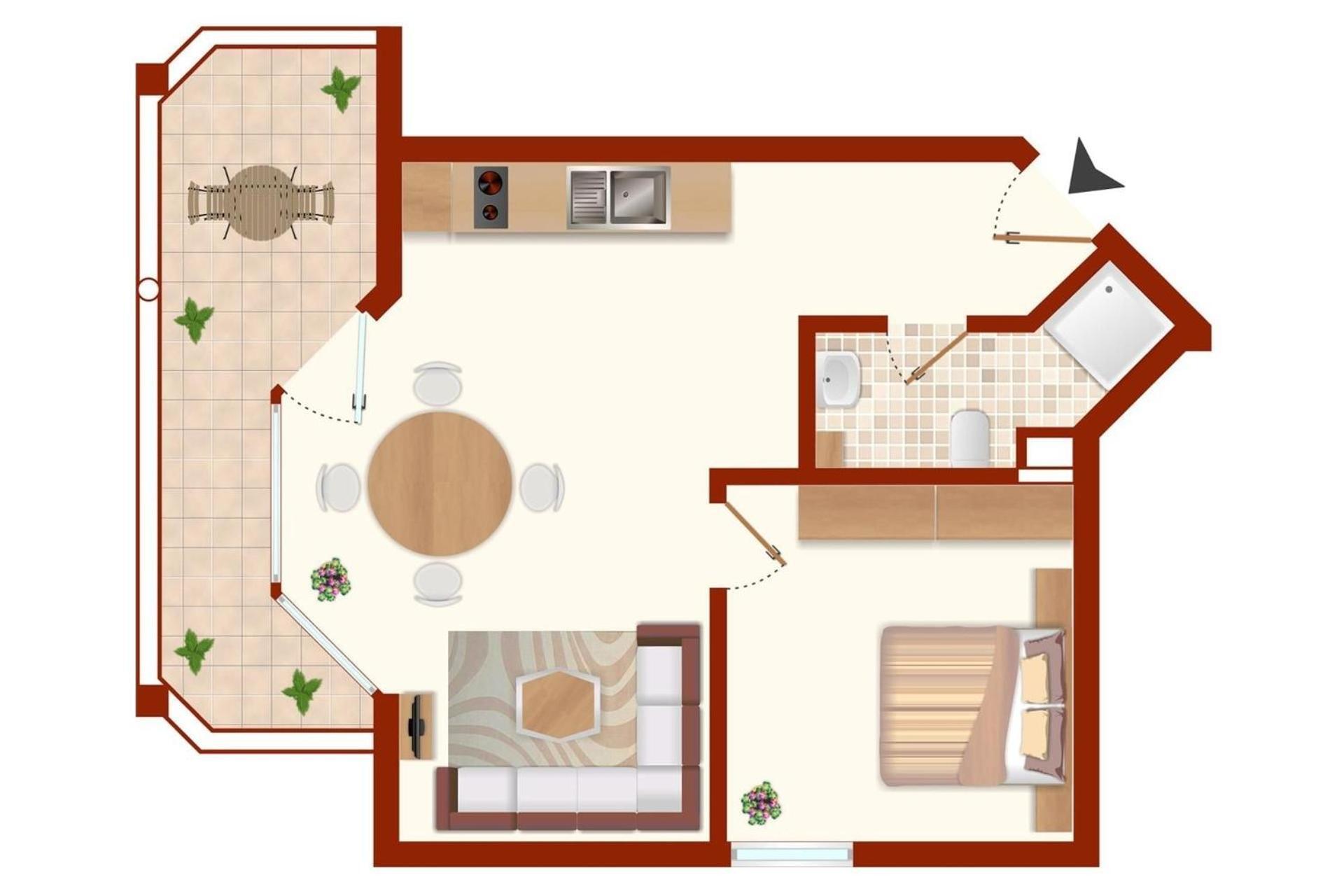 Haus Panorama Laboe Nr 15公寓 外观 照片